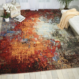Nourison Chroma CRM03 Ember Glow Rug