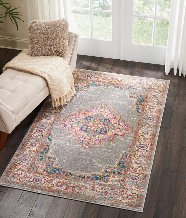 Nourison Sale Passion PSN03 Grey Rug