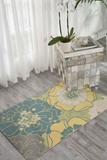 Nourison Clearance & Garden RS021 Green Rug