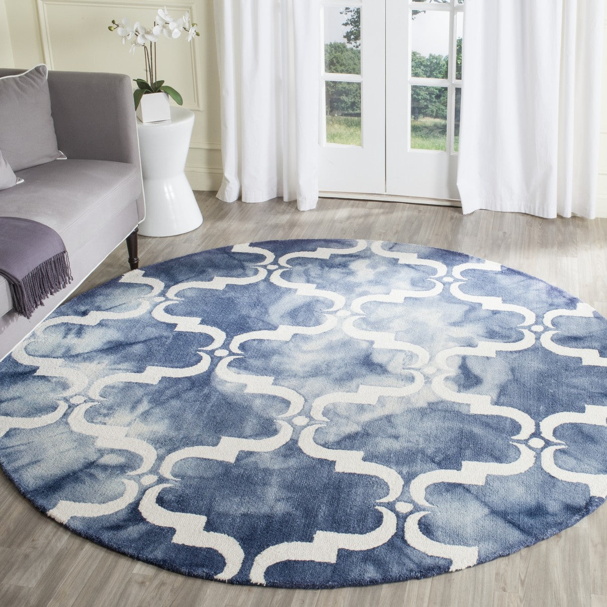 Safavieh Clearance Dip Dye DDY536N Navy Rug