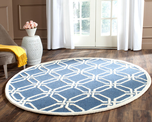 Safavieh Clearance Cambridge CAM311M Navy Rug