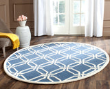 Safavieh Clearance Cambridge CAM311M Navy Rug
