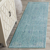 Safavieh Clearance Valencia VAL103T Teal Multi Rug