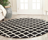 Safavieh Clearance Cambridge CAM135E Black Rug