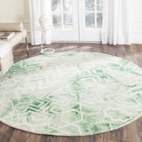 Safavieh Clearance Dip Dyes DDY678Q Green Rug