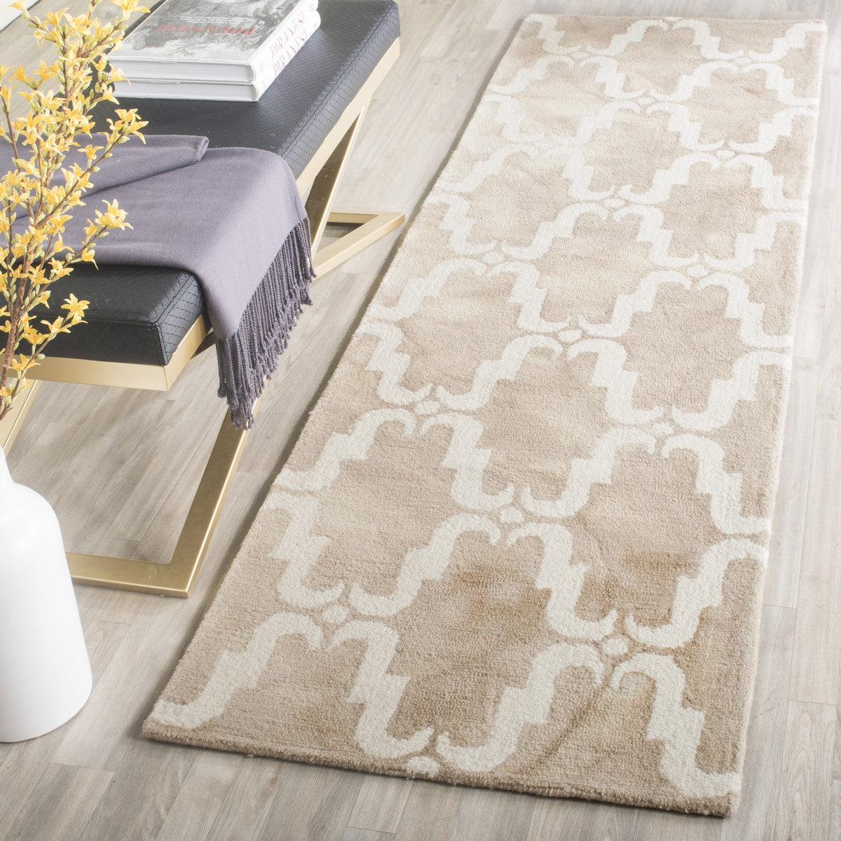 Safavieh Clearance Dip Dye DDY536G Beige Rug