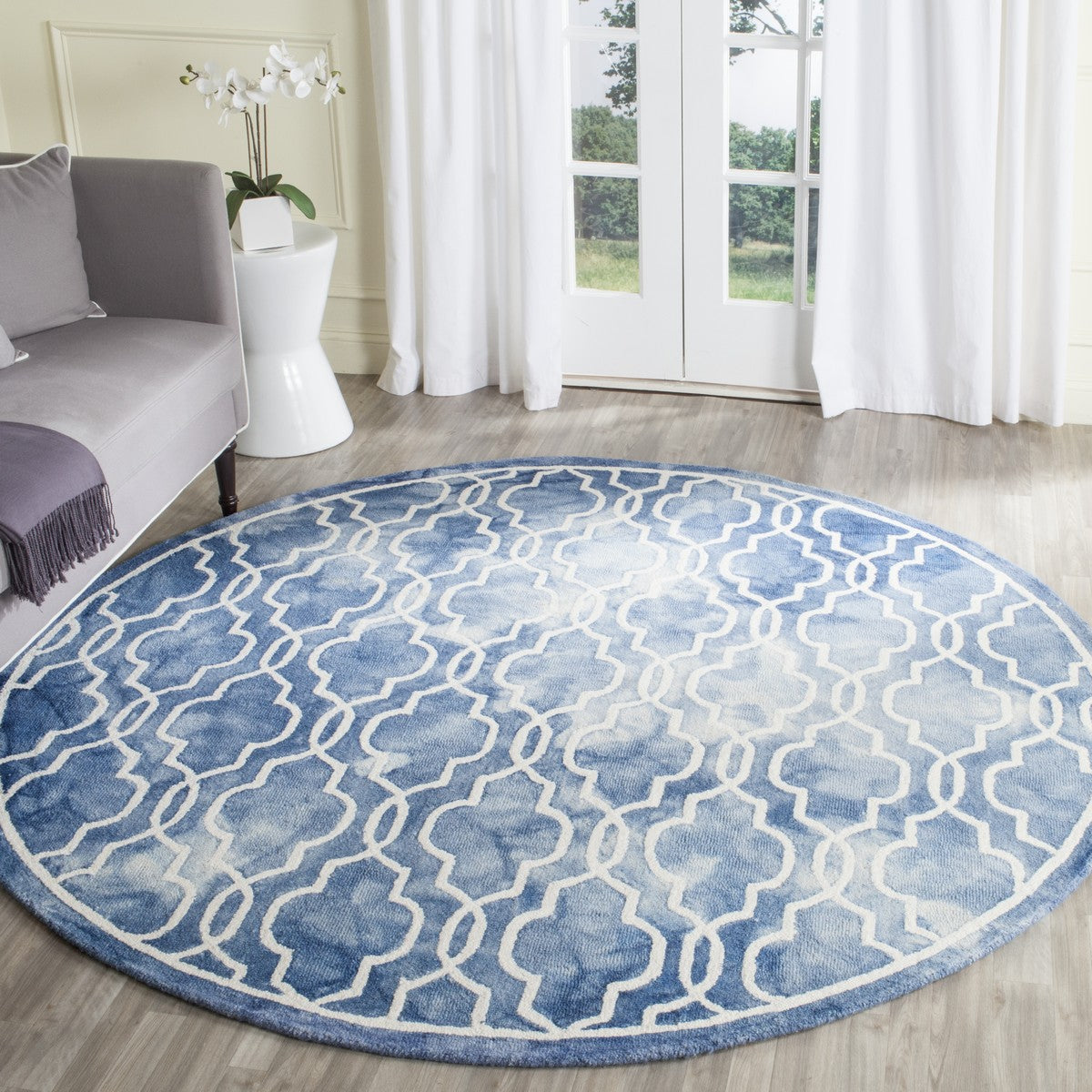 Safavieh Clearance Dip Dye DDY539K Blue Rug