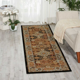 Nourison Clearance Delano DEL03 Black Rug