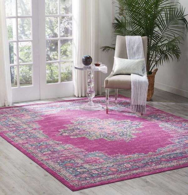 Nourison Sale Passion PSN03 fuschia Rug