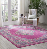 Nourison Sale Passion PSN03 fuschia Rug