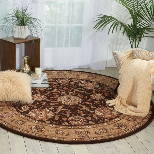Nourison Nourison 2000 2206 Brown Rug
