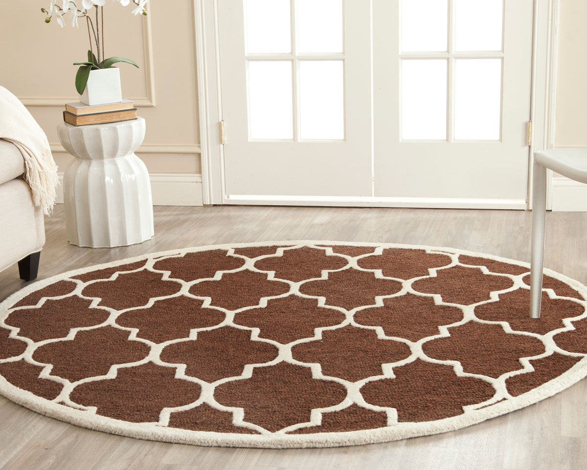 Safavieh Clearance Cambridge CAM134H Dark Brown Rug