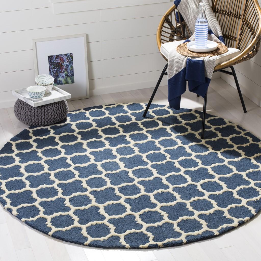 Safavieh Clearance Cambridge CAM130G Navy Rug