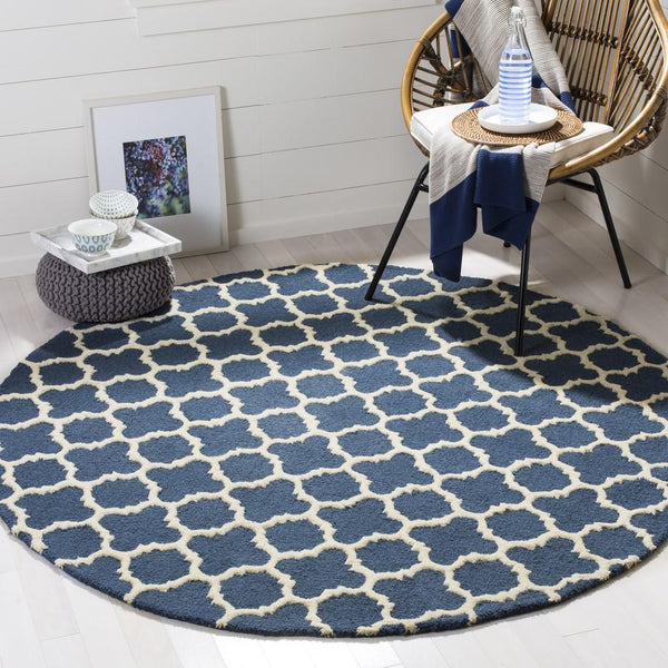 Safavieh Clearance Cambridge CAM130G Navy Rug
