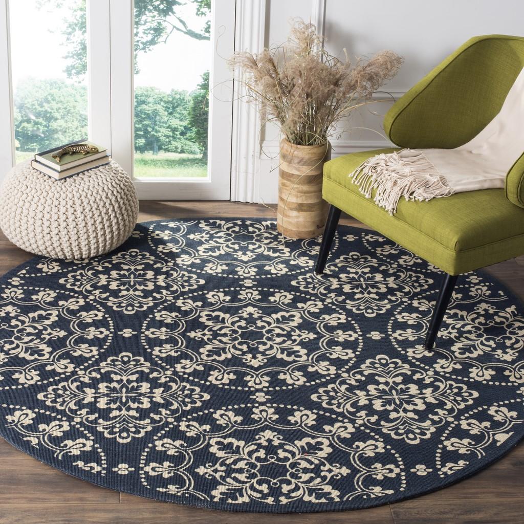 Safavieh Clearance Cedar Brook CDR262A Navy Rug