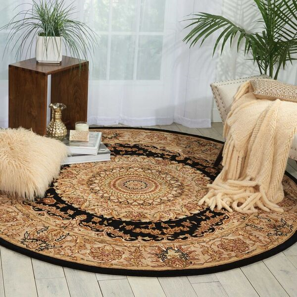 Nourison Nourison 2000 2233 Black Rug
