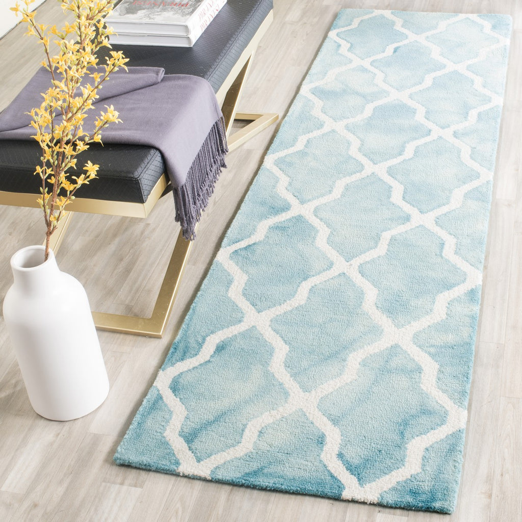Safavieh Clearance Dip Dye DDY540D Turquoise Rug