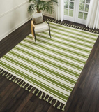 Nourison Clearance Rio Vista DST01 Ivory Green Rug