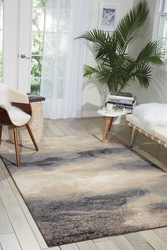 Nourison Sale Maxell MAE06 Flint Grey Rug