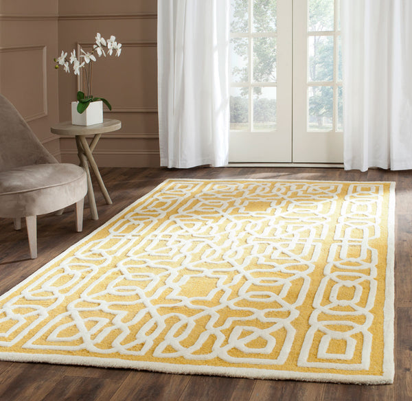 Safavieh Clearance Cambridge CAM570Q Gold Rug