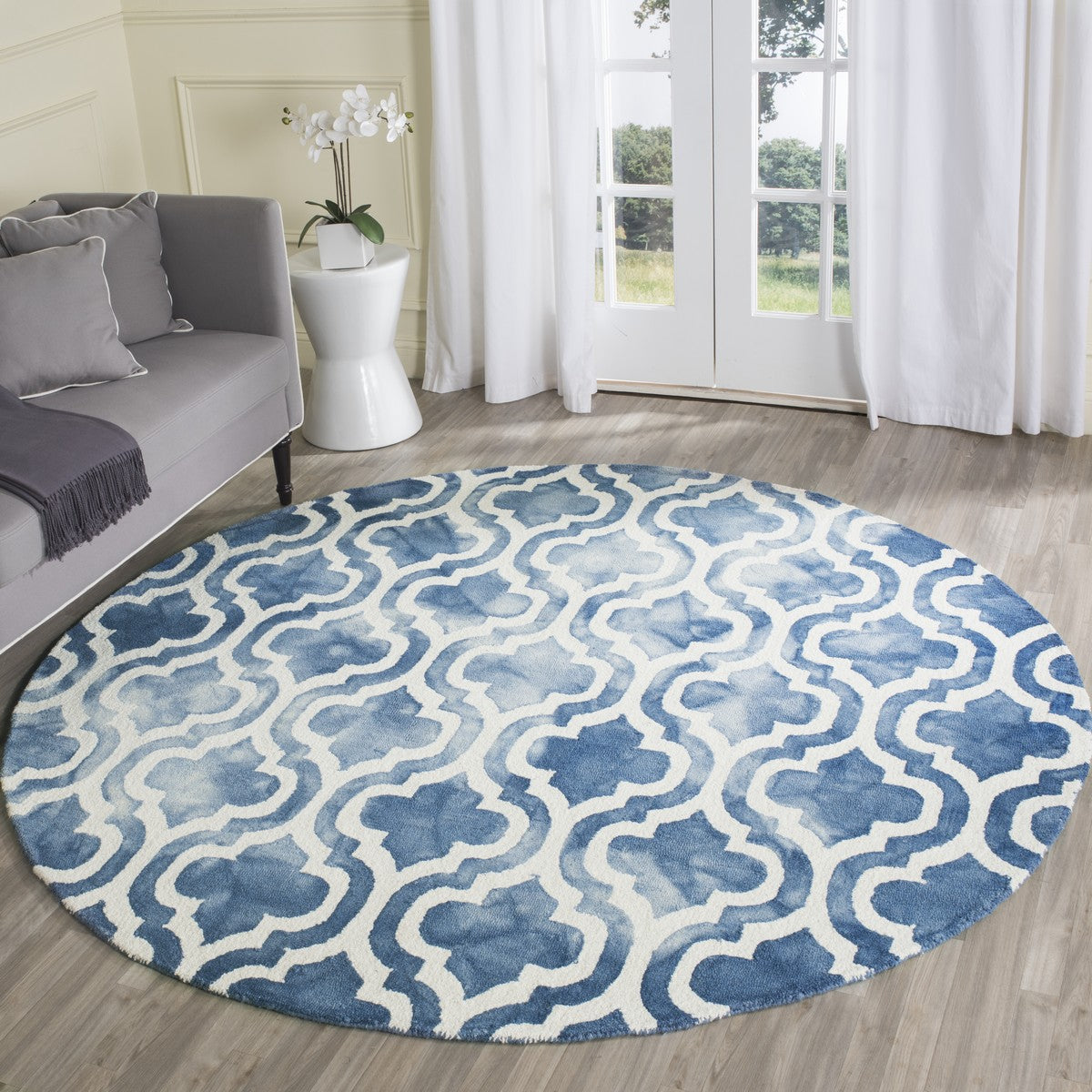 Safavieh Clearance Dip Dye DDY537K Blue Rug