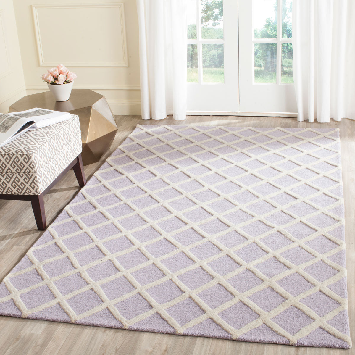Safavieh Clearance Cambridge CAM135C Lavender Rug