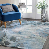 Nourison Prismatic PRS14 Grey Rug