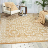 Nourison Clearance Symphony SYM08 Gold Rug