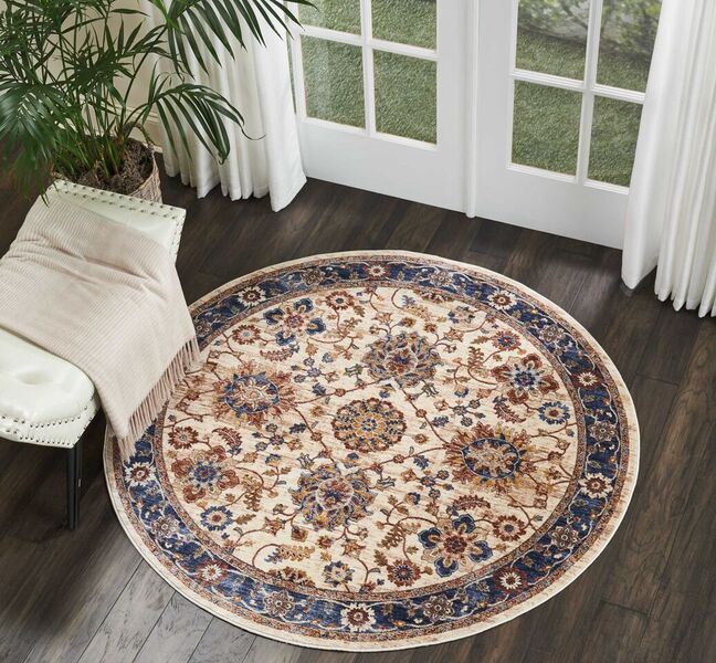 Nourison Clearance Lagos LAG04 Cream Rug