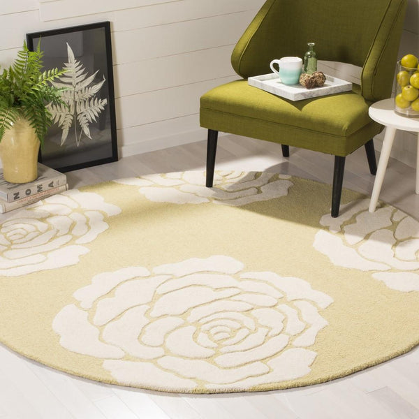 Safavieh Clearance Cambridge CAM782Q Light Gold Rug