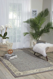 Nourison Clearance Somerset ST02 Silver Rug