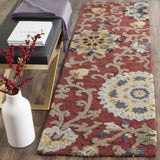 Safavieh Clearance Blossom BLM401C Burgundy Rug