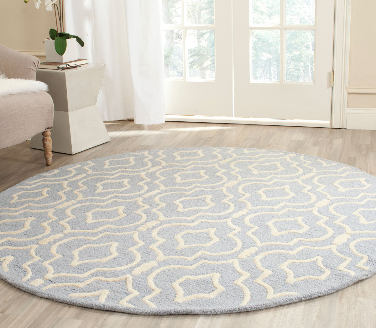 Safavieh Clearance Cambridge CAM141A Light Blue Rug