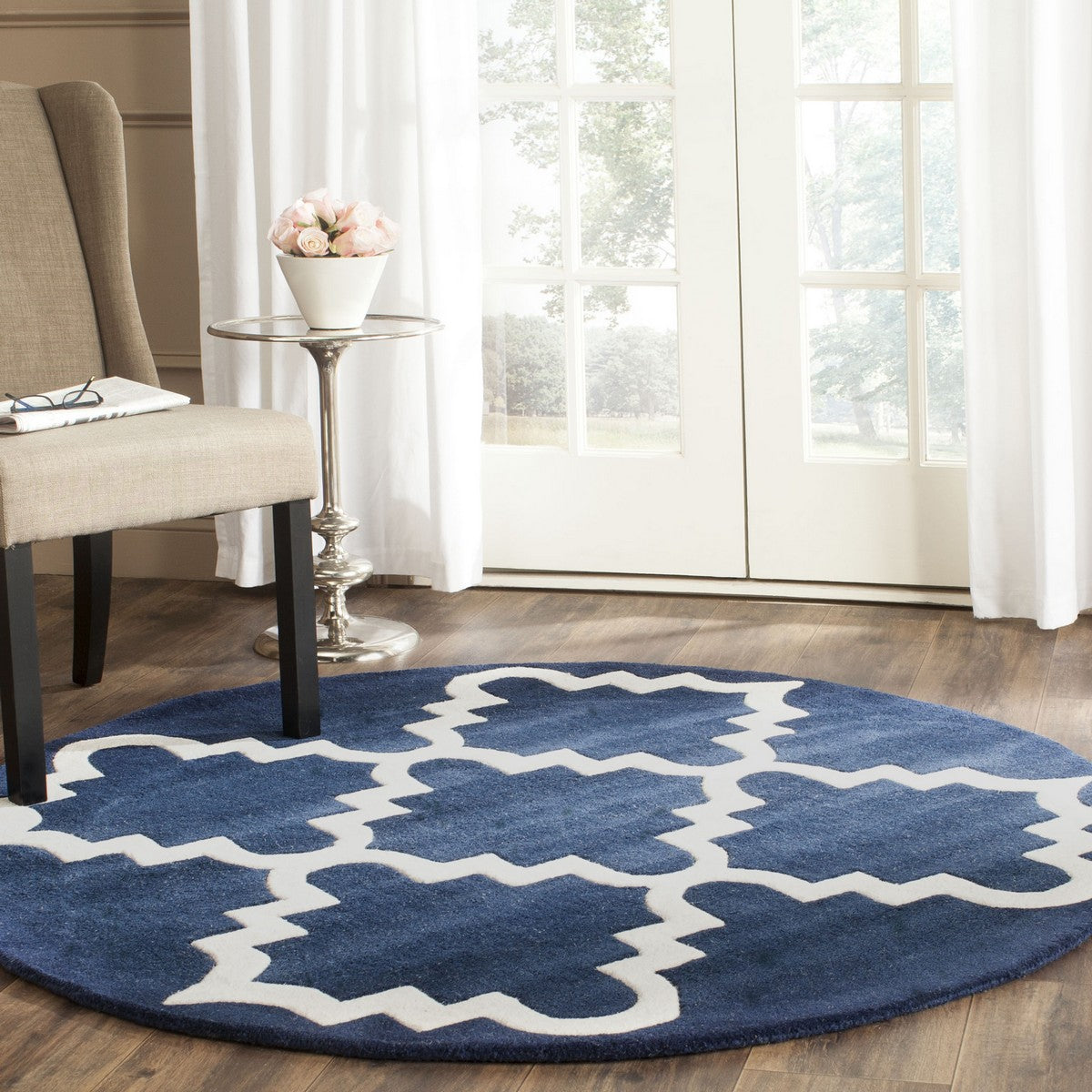 Safavieh Clearance Chatham CHT753C Navy Rug