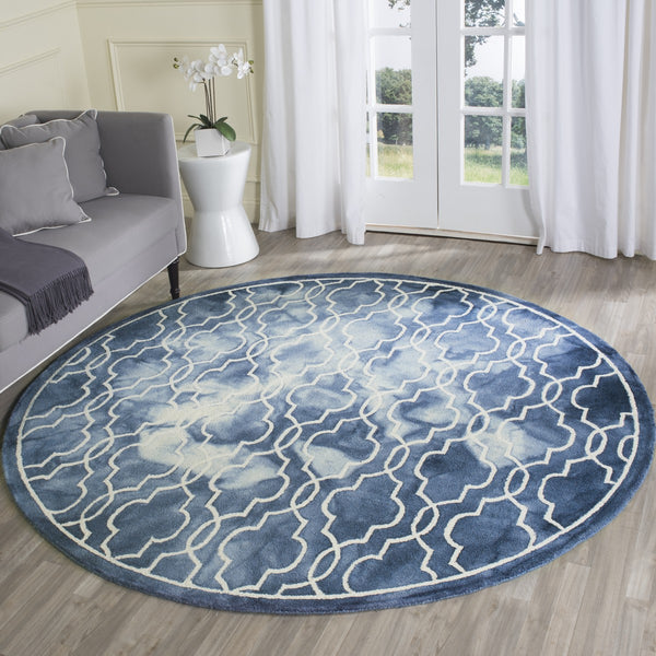 Safavieh Clearance Dip Dye DDY539N Navy Blue Rug