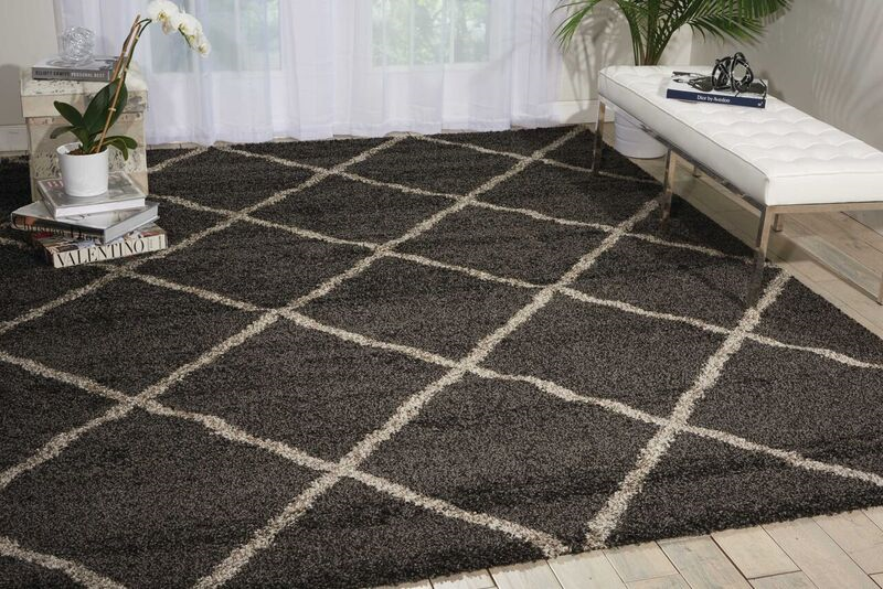 Nourison Clearance Brisbane BRI03 Charcoal Rug