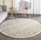 Safavieh Clearance Cambridge CAM726G Light Grey Rug