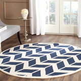 Safavieh Clearance Cambridge CAM718M Navy Rug