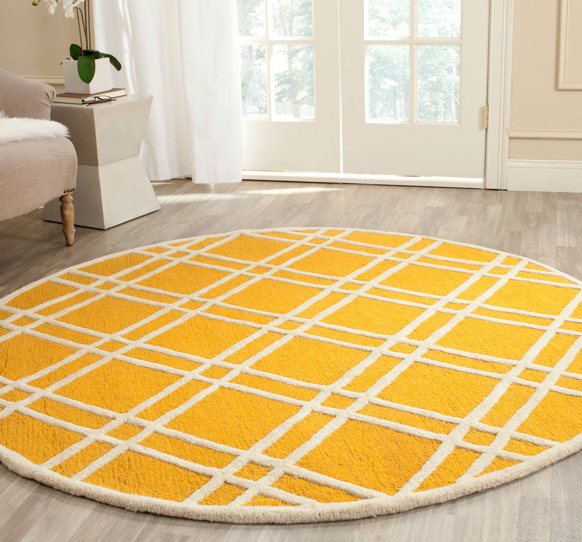 Safavieh Clearance Cambridge CAM142Q Gold Rug
