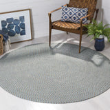Safavieh Clearance Braided BRD170A Aqua Rug