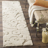 Safavieh Clearance Florida Shag SG455-1113 Cream Beige Rug
