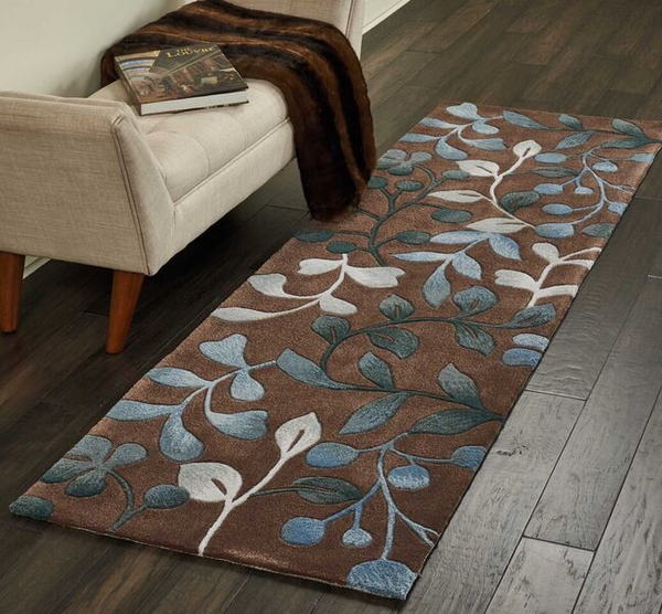 Nourison Sale Contour CON02 Mocha Rug