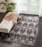 Nourison Clearance KI34 Silver Screen KI341 Mocha Rug
