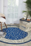 Nourison Clearance Somerset ST02 Navy Rug