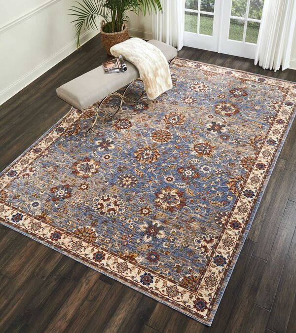Nourison Clearance Lagos LAG04 Sky Rug
