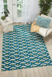 Nourison Clearance Harper DS300 Blue Rug