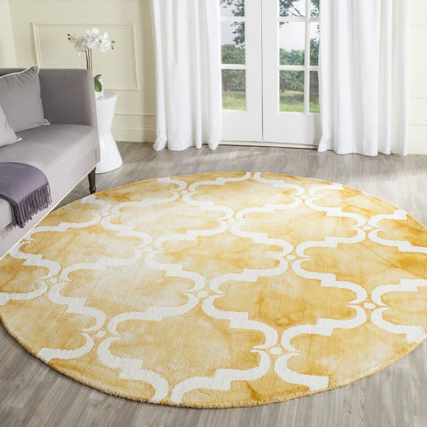 Safavieh Clearance Dip Dye DDY536H Gold Rug