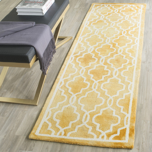 Safavieh Clearance Dip Dye DDY539H Gold Rug