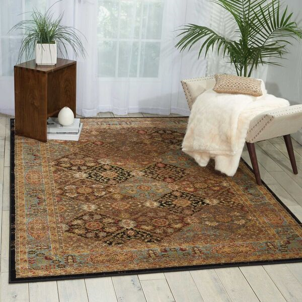 Nourison Clearance Delano DEL03 Black Rug