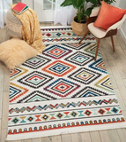 Nourison Clearance Navajo NAV06 White Rug